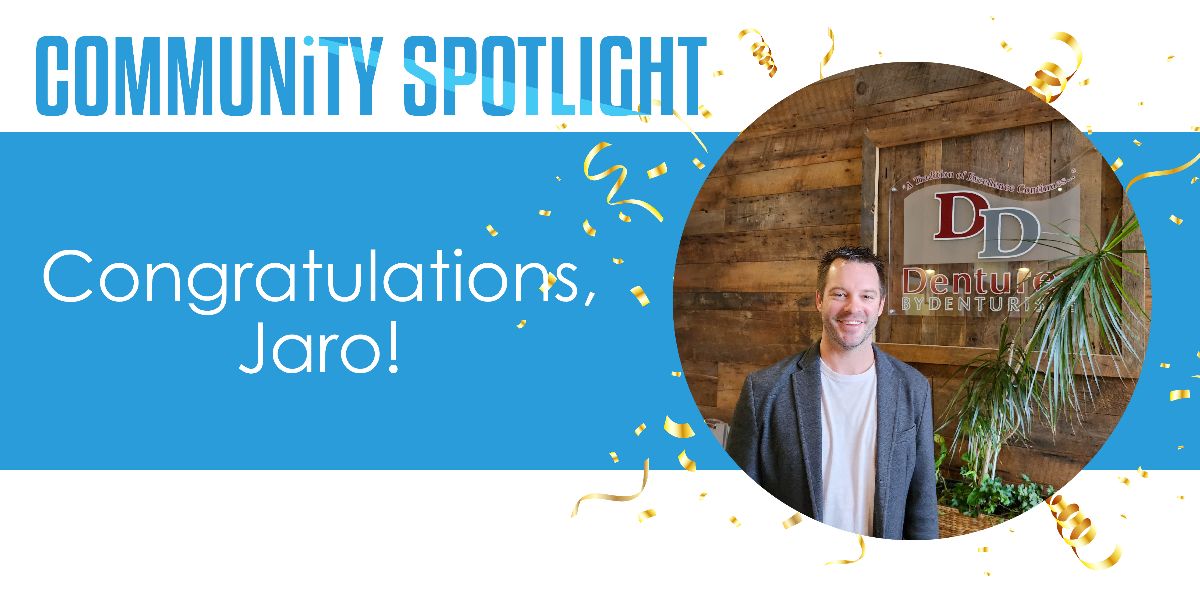 community spotlight congratulations Jaro